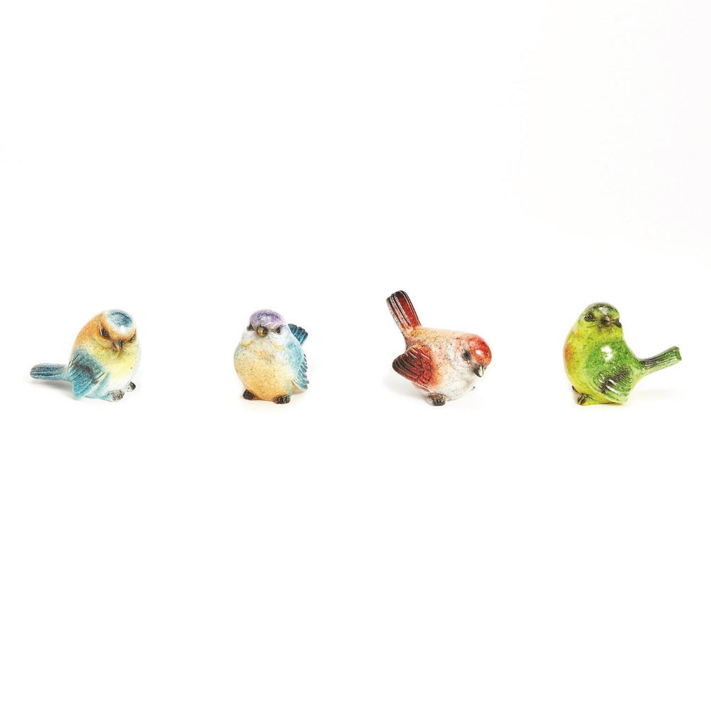 Hand - Painted Decorative Birds in Assorted Colors by Two's Company