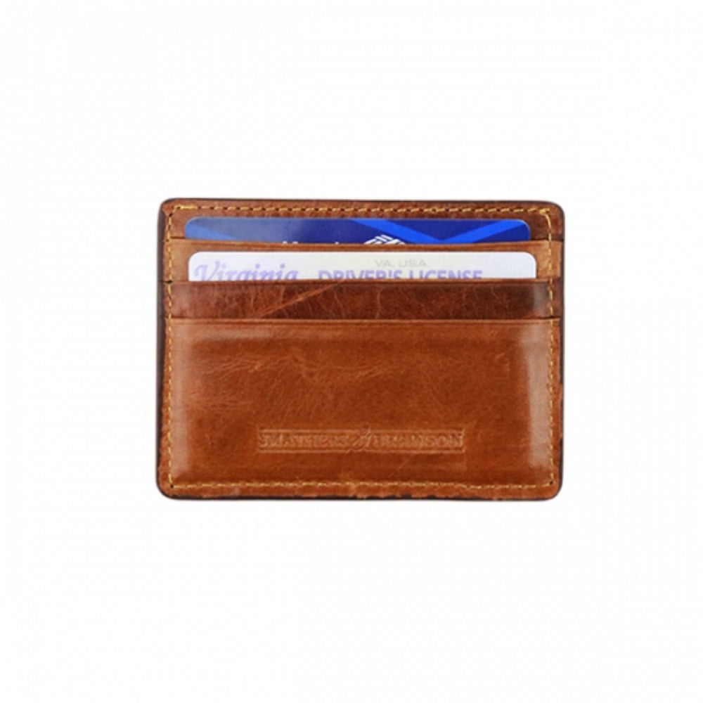 Smathers & Branson Hand - stitched Golf Tees Needlepoint Slim Credit Card Wallet