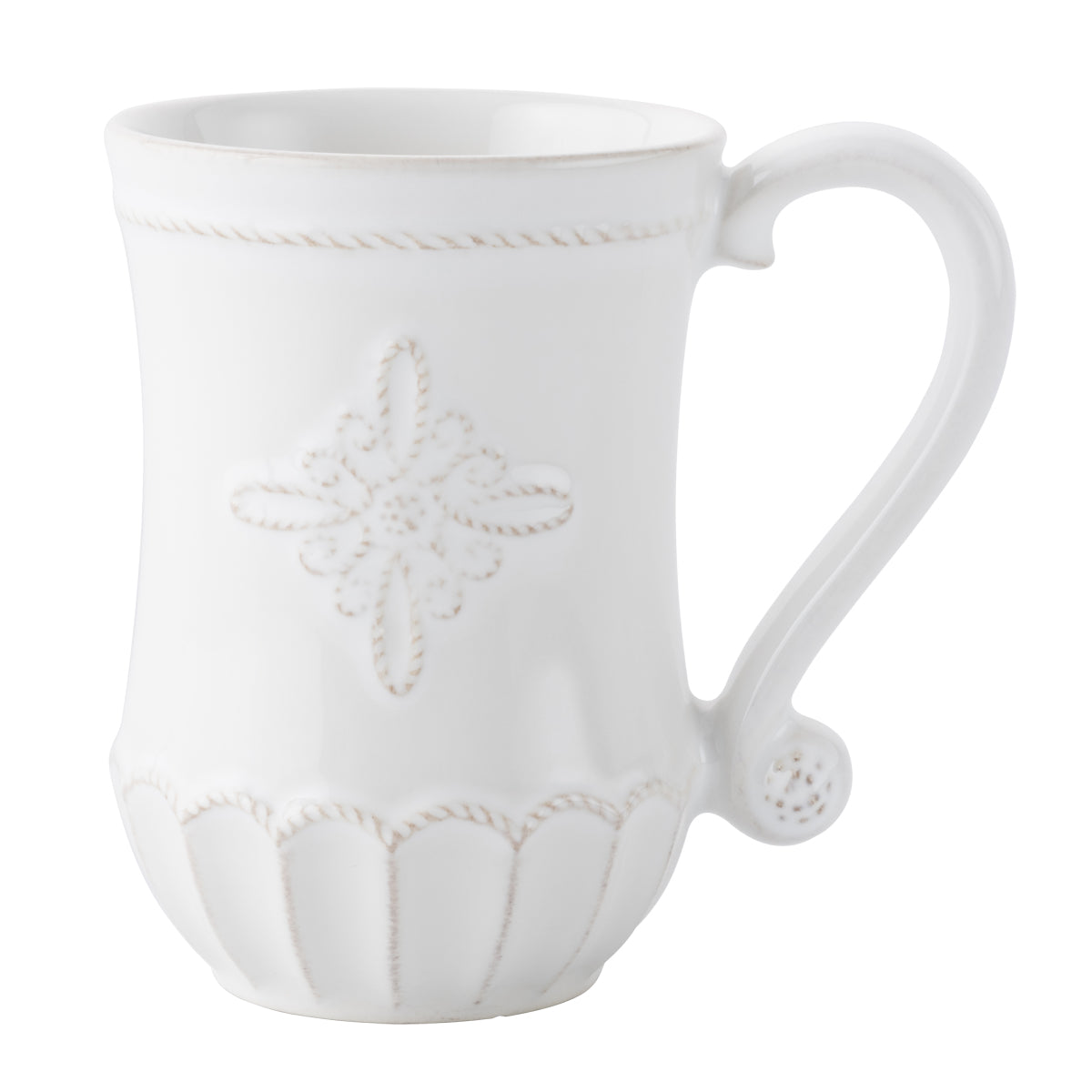 Juliska Jardins Du Monde Coffee Mug - A Regal Addition for Your Morning Brew