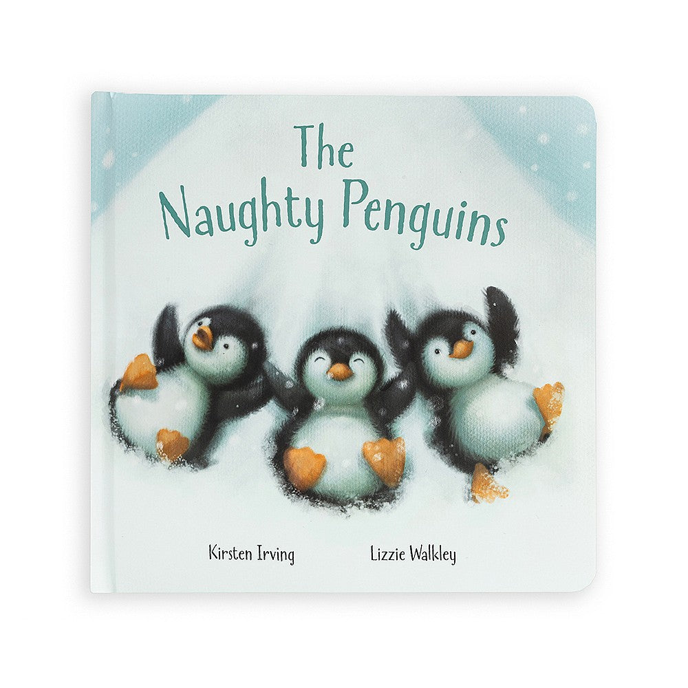 Jellycat's Enchanting Naughty Penguins Hardcover Story Book