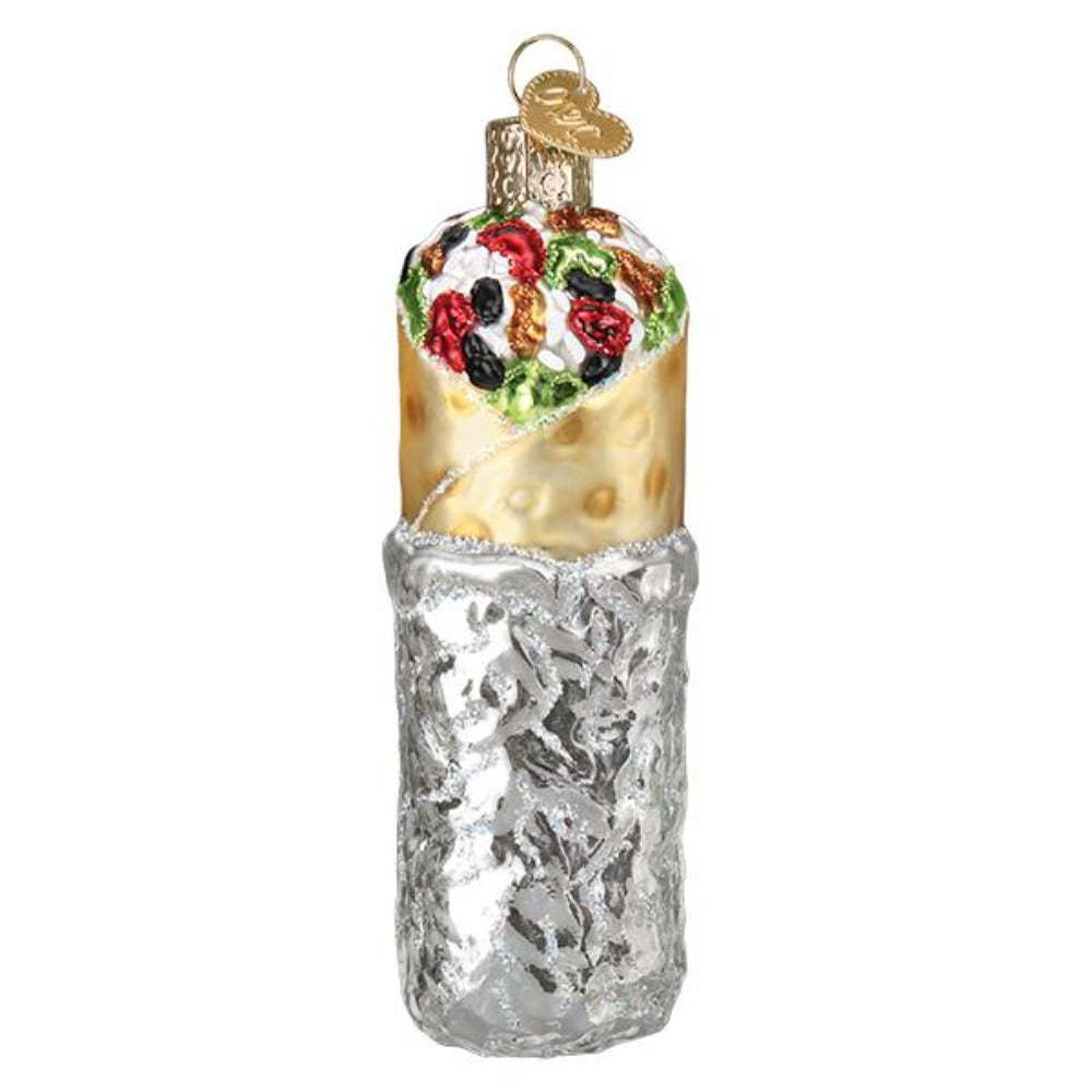 OWC Authentic Mexican-Style Burrito Ornament for Food Lovers