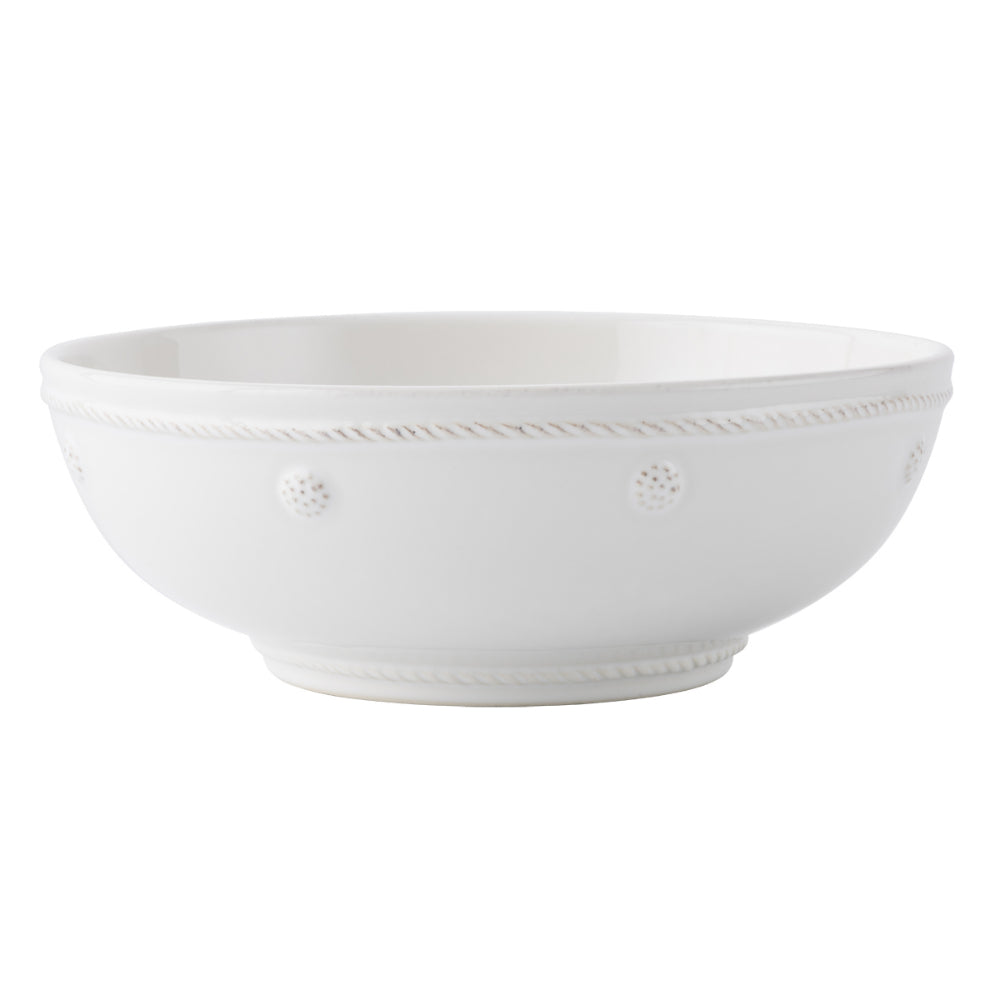 Juliska Medium Coupe Whitewashed Berry & Thread Pasta Bowl