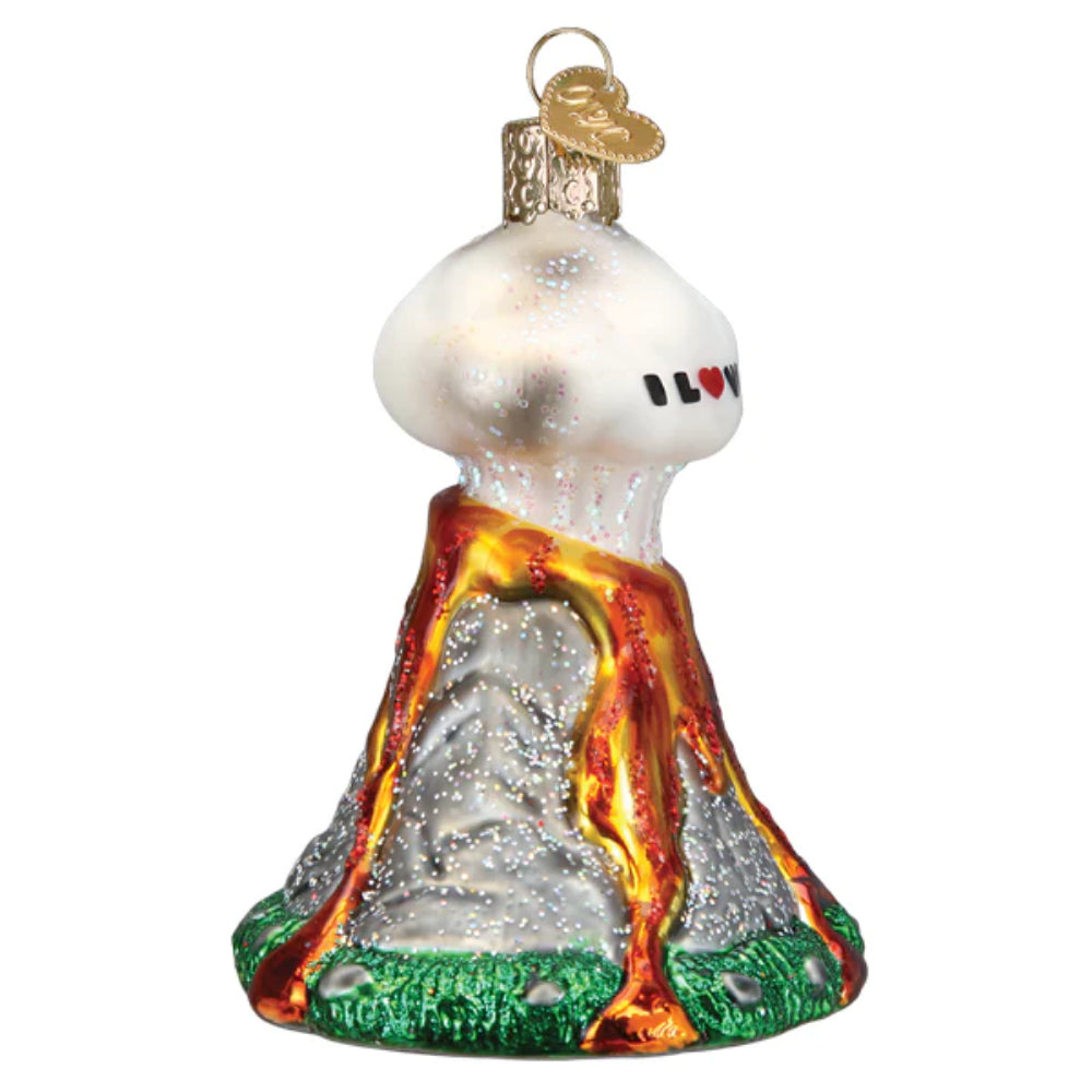 OWC Heartfelt Lava Love Christmas Ornament for Expressing Affection