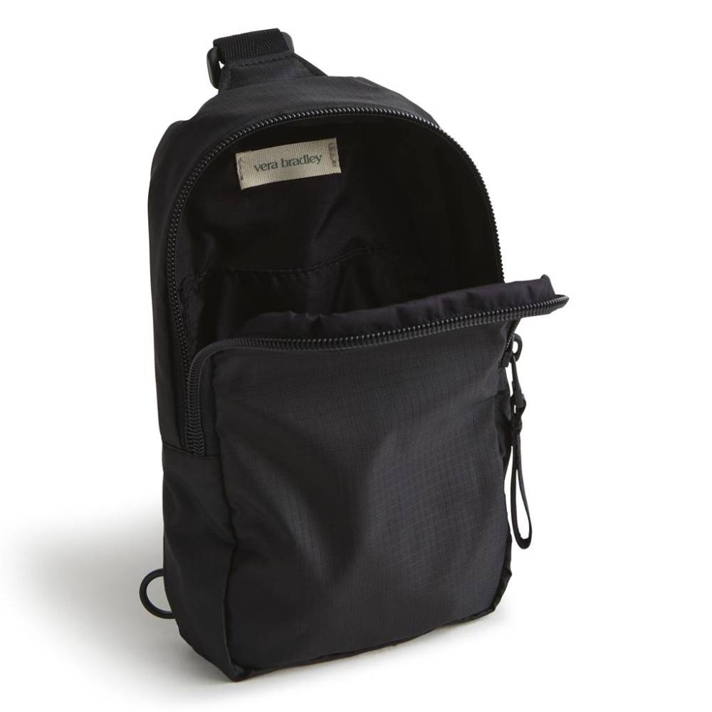 Vera Bradley Ripstop Polyester Small-Sized Lorman Sling Backpack for On-the-Go Lifestyle