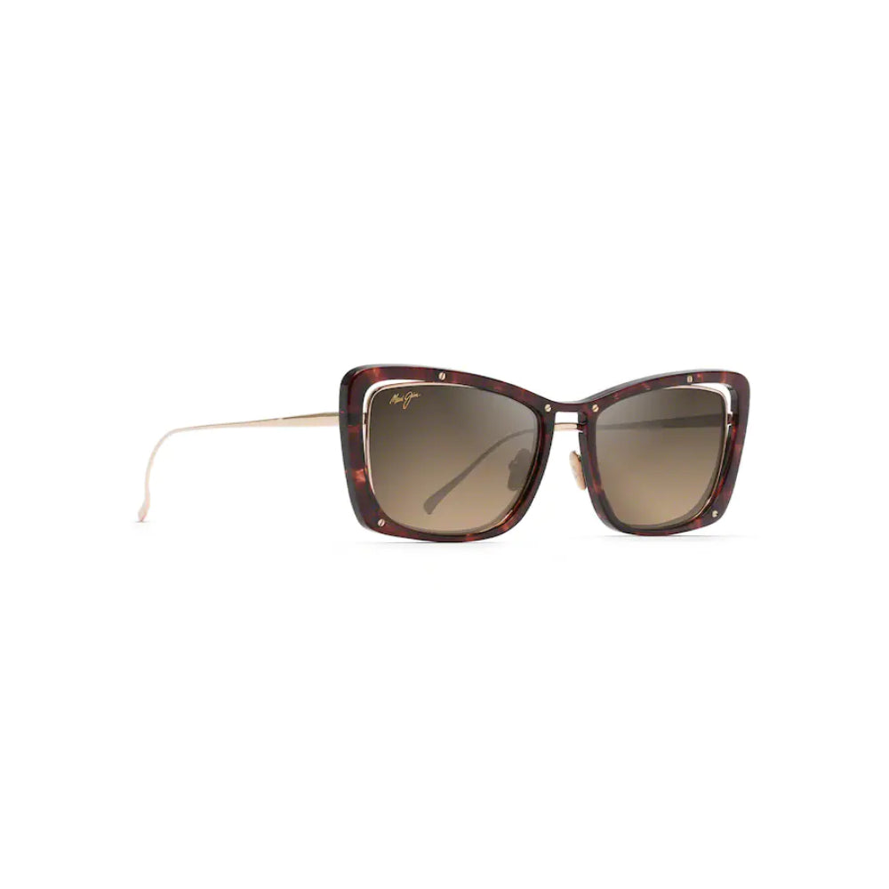 Maui Jim Adrift High - end Sunglasses with Floating Outer Rims