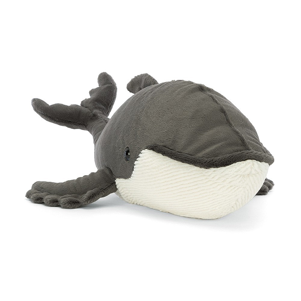 Jellycat Stuffed Animal - Humphrey The Humpback Whale Plush Toy