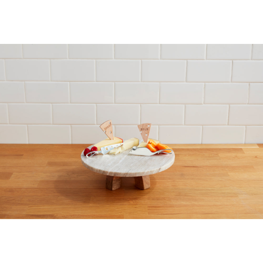 Mud Pie 4-Piece Elegant Charcuterie and Cheese Utensil Set