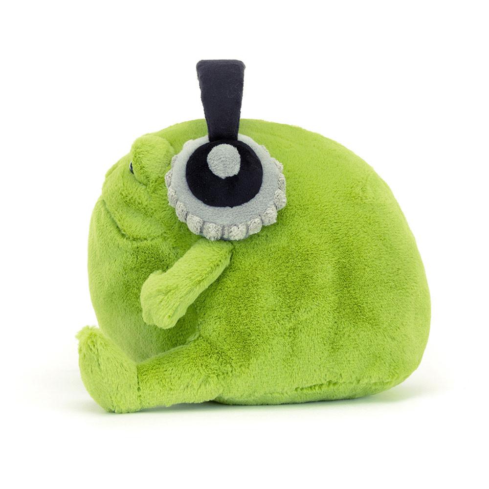 Jellycat Adorable Green Ricky Rain Frog Headphones for Stress Relief