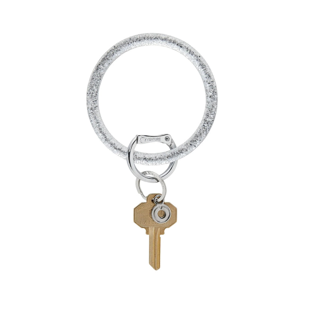O-VENTURE One-Size-Fits-All Resin Big O® Bracelet Key Ring for Hands-Free Convenience