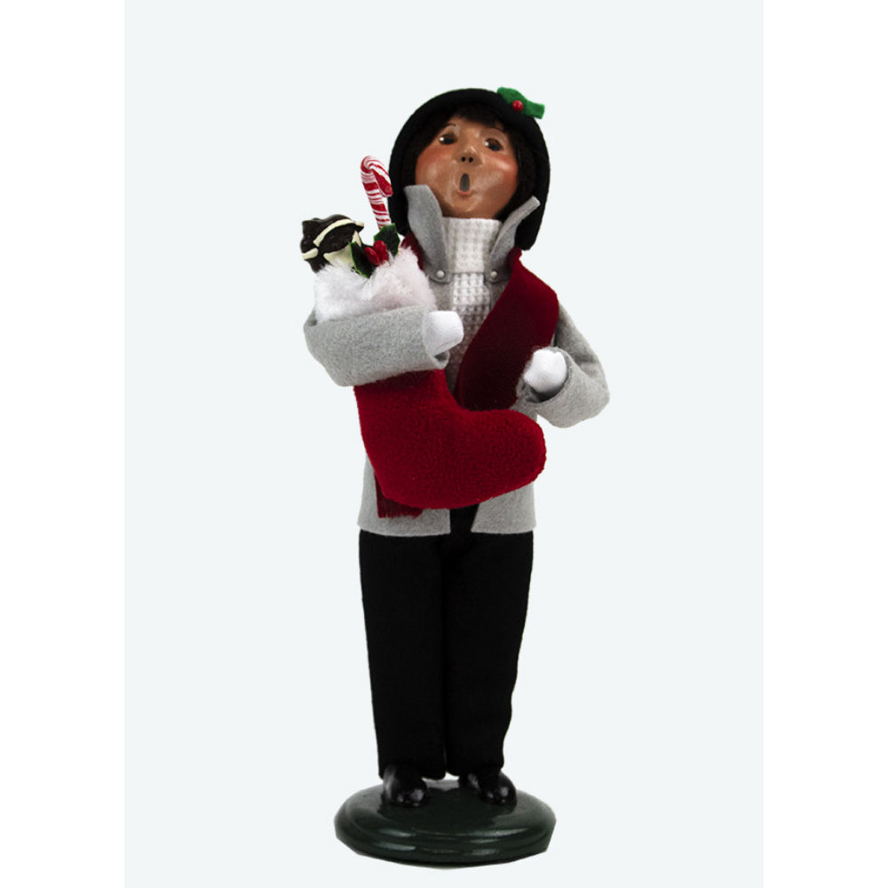 Byer's Choice Christmas Sweets Caroler Boy Figurine