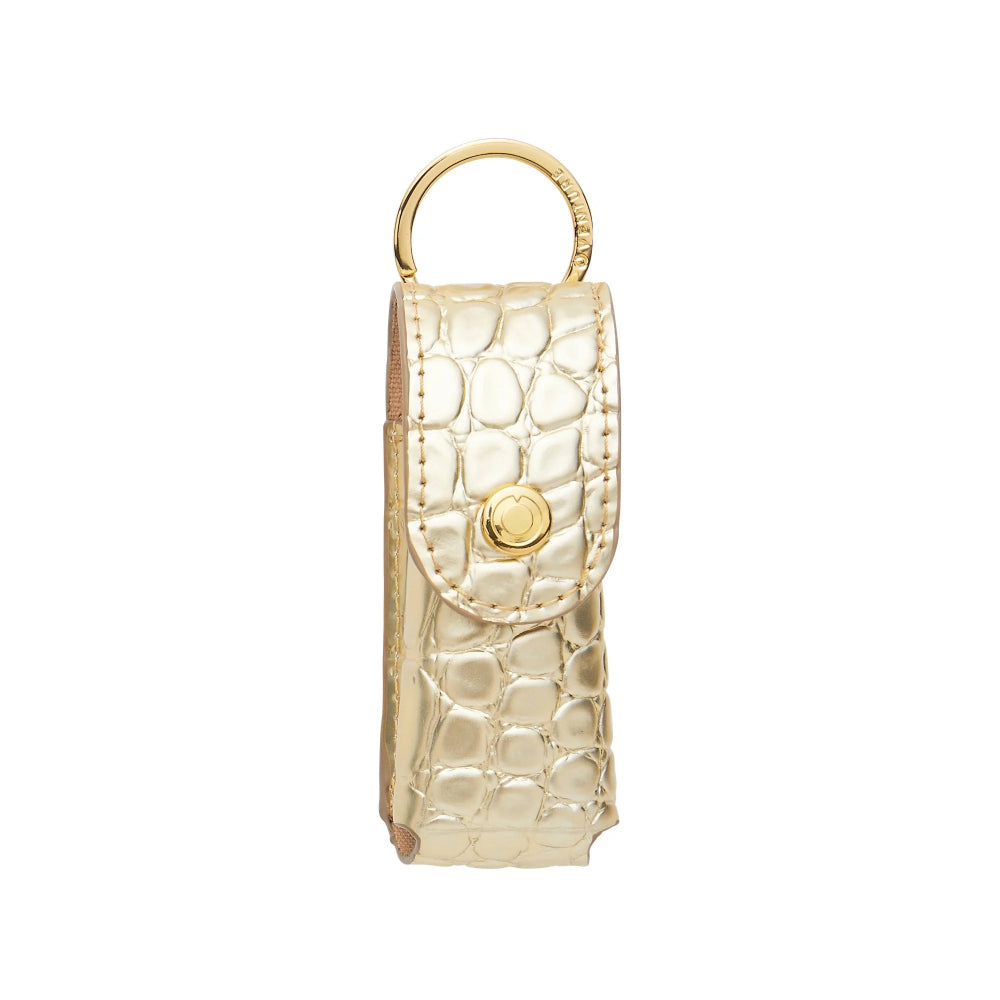O-VENTURE Luxury Genuine Leather The Smooch Lipstick Storage Holder