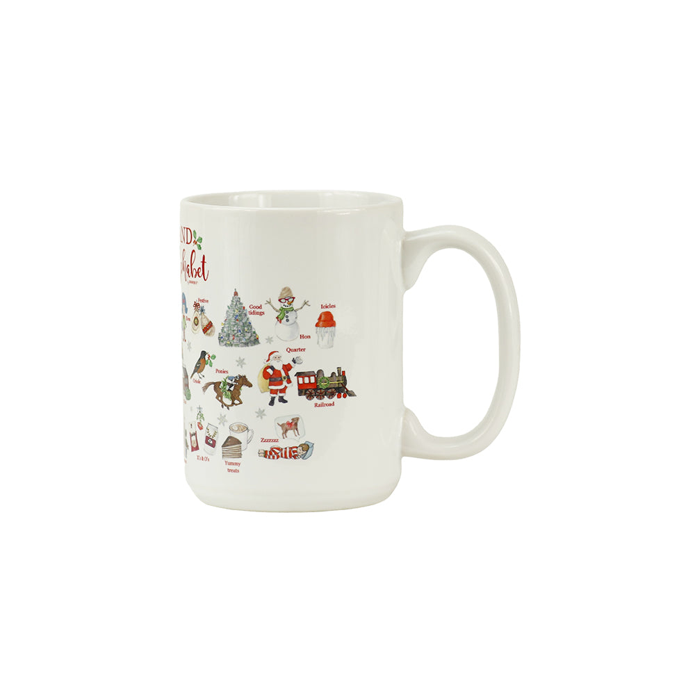 Dishique Cozy Ceramic 15-Ounce Maryland Holiday Drinking Mug