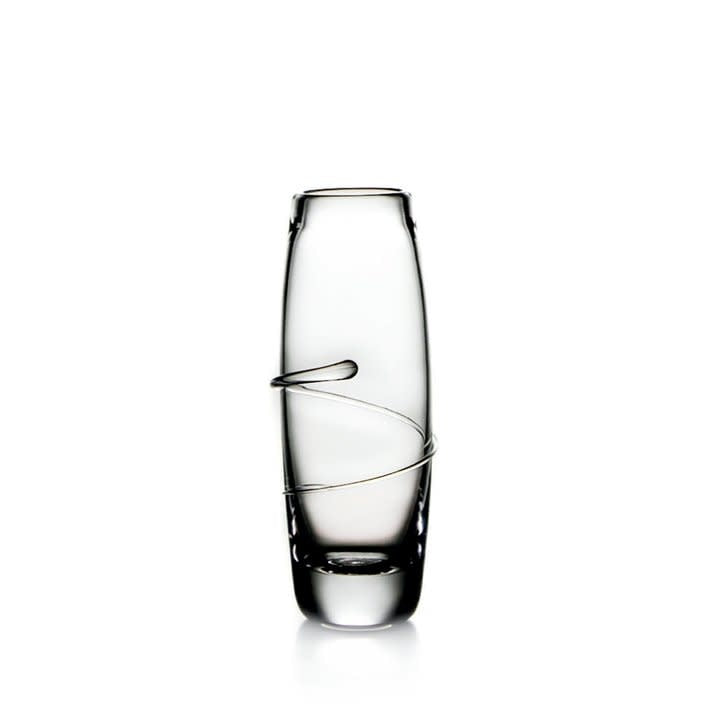 Simon Pearce Handmade Wellesley Bud Vase in Gift Box, 6 - ounce Capacity