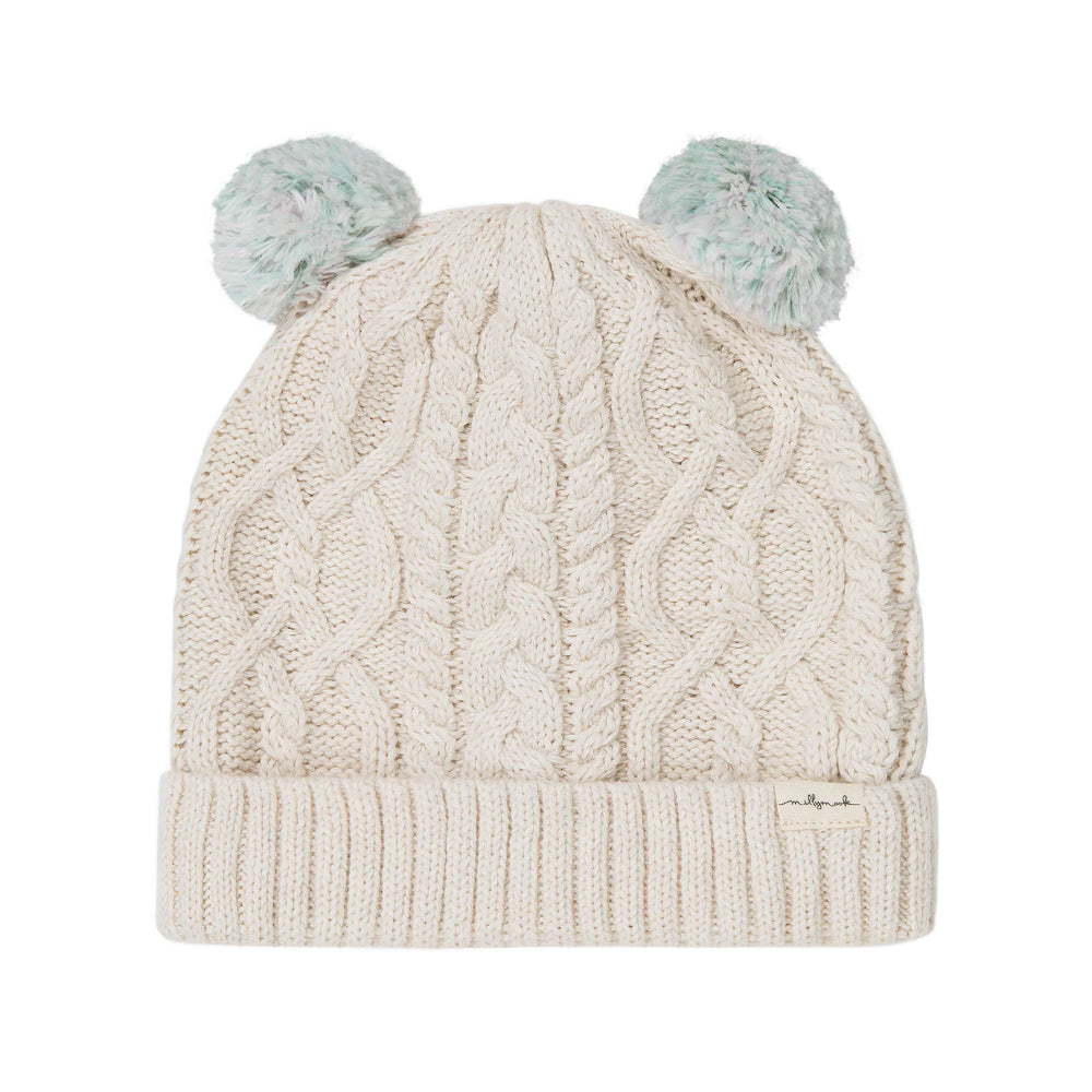Adorable Millymook Aliza Cable - Knit Beanie for Baby Girls