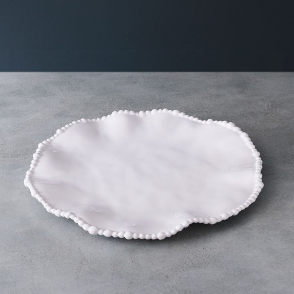 Beatriz Ball's Exquisite VIDA Alegria 11-Inch White Dinner Plate for Elegant Dining