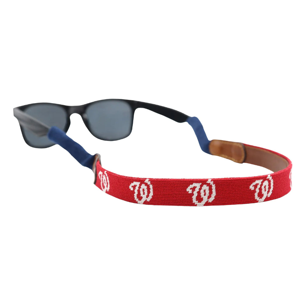 Smathers and Branson Stylish Hand - stitched Washington Nationals Sunglass Strap