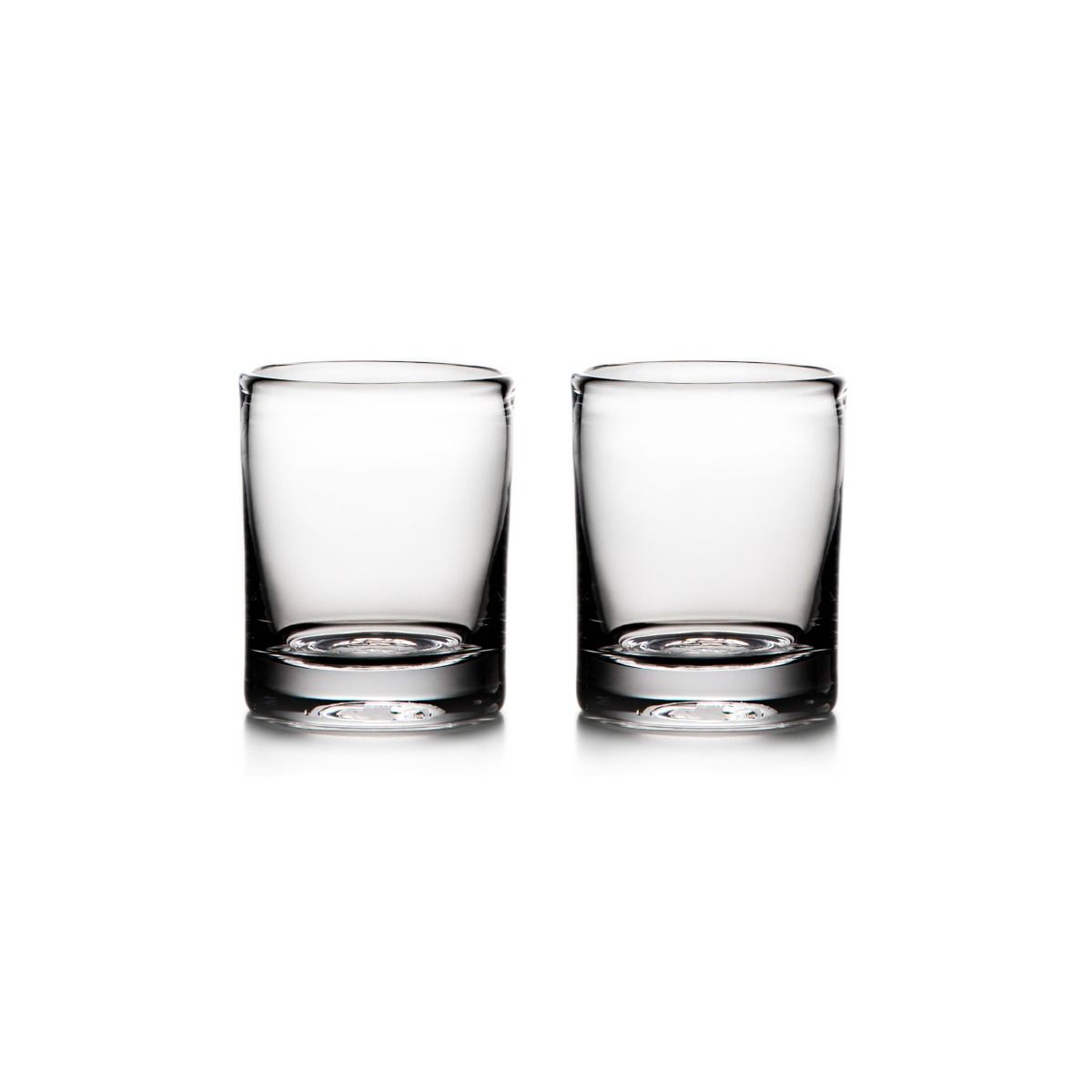 Simon Pearce Ascutney Double Old Fashion Glass Set of 2 in Gift Box