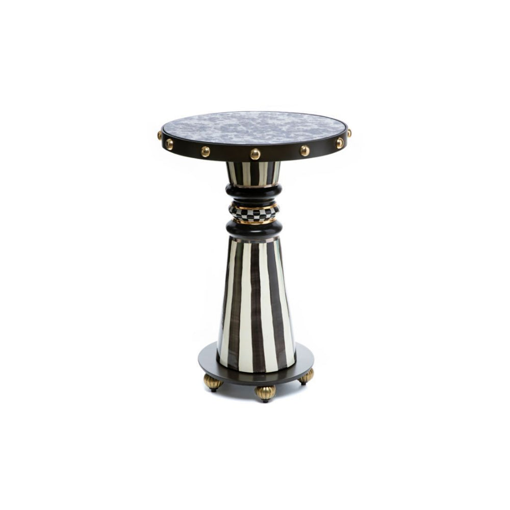 MacKenzie-Childs Handmade Dotography Accent Table (In-Store Pickup)