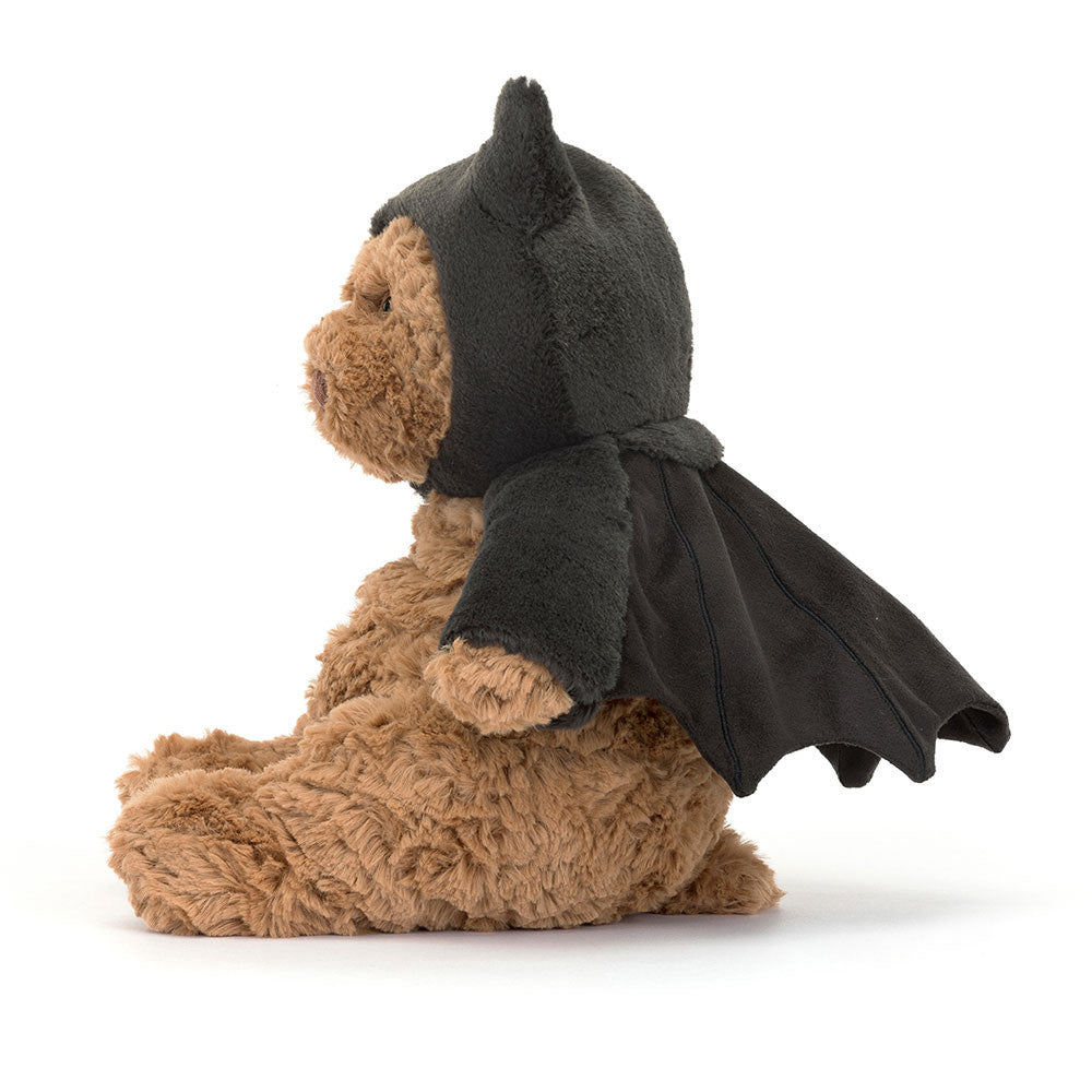 Jellycat Bartholomew the Bear Bat Plush Toy for Halloween
