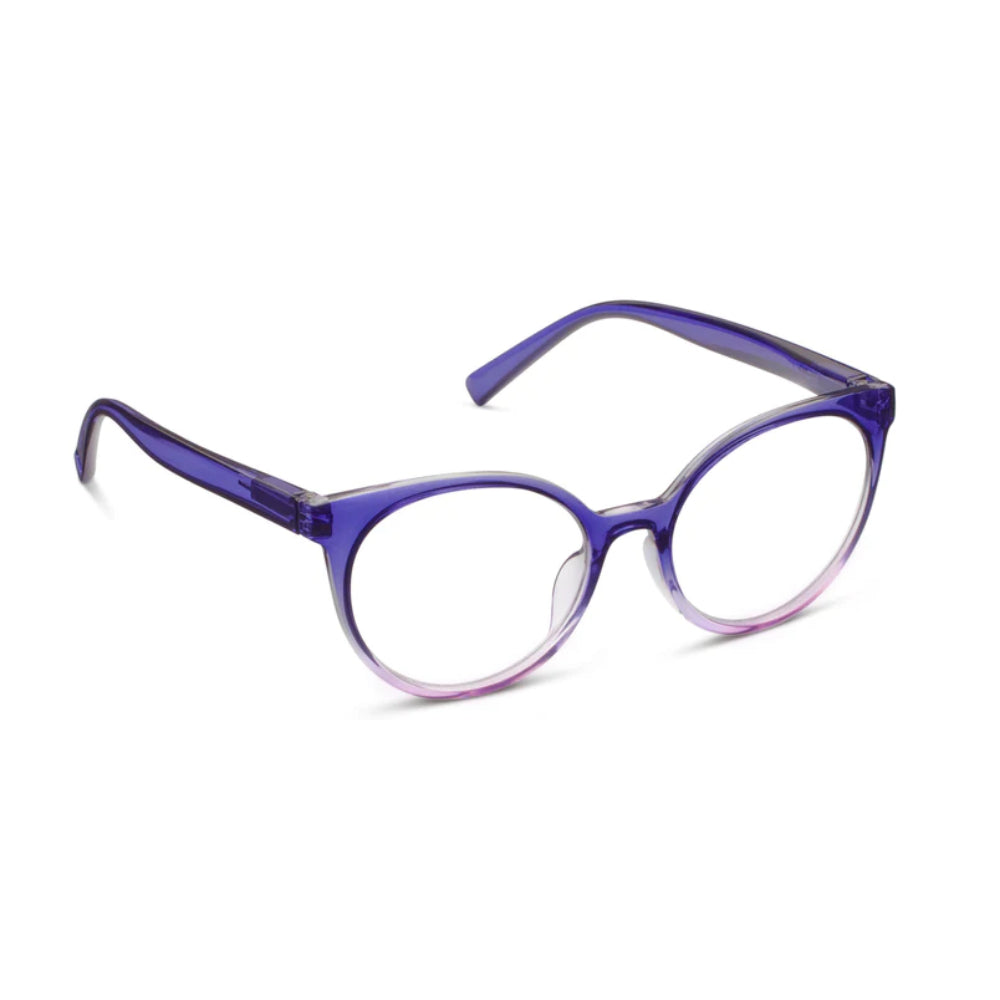 Peepers Stylish Blue Light Reading Glasses - Dahlia in Stunning Purple Shades