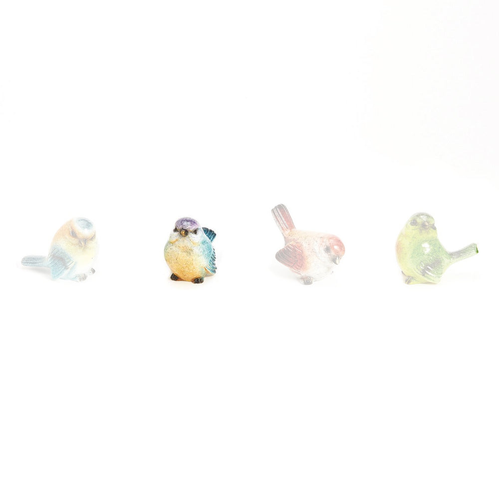 Hand - Painted Decorative Birds in Assorted Colors by Two's Company