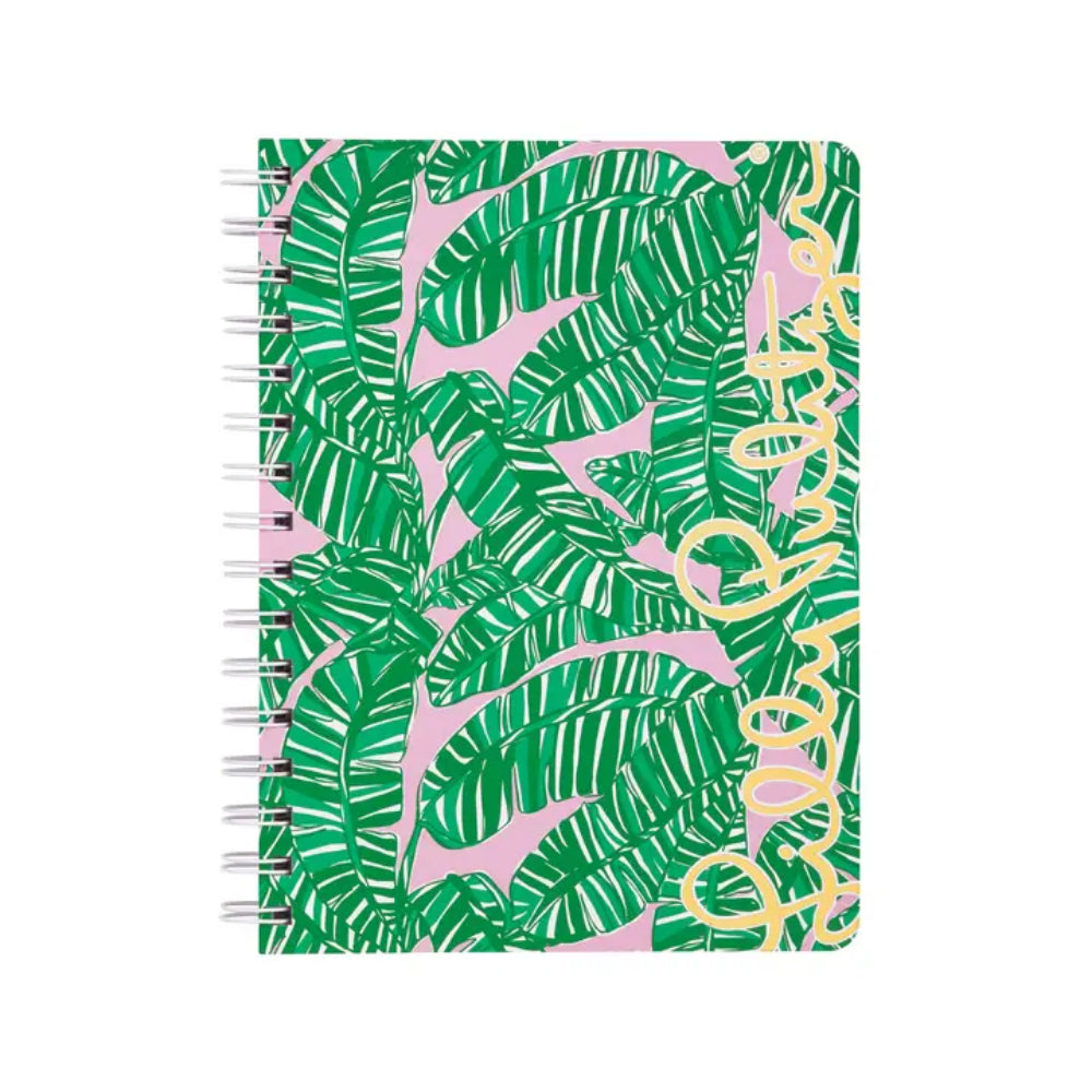 2024 Lilly Pulitzer Colorful Mini Notebook with Painted Pocket